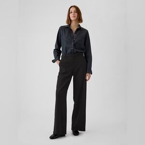NWT! GAP Black 365 High Rise Brushed Twill Trousers - Multiple 🩷 #523055